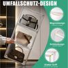 XERSEK Aufbewahrungsbox Acryl-Vitrine Magnettür Displaybox Organizer Schaukasten Schuhboxen (Set, 4 St, 36 x 22 x 27 cm Stapelfähig), für Figuren, Handtaschen, Spielzeug, Handwerk, Bücher Bild 4