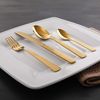 Besteckset Athen, 16-teilig, 4 Personen, gold, Edelstahl Bild 4
