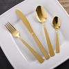 Besteckset Athen, 16-teilig, 4 Personen, gold, Edelstahl Bild 3