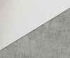 Drehstuhl Zoa-Flex Materialmix Echtleder Weiß-Silbergrau Kreuzgestell breit Weiß 360° drehbar Wippfunktion Taschenfederkern Bild 3