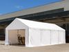 TOOLPORT Lagerzelt 4x6 m Zelthalle Unterstand Weidezelt PVC Plane 700 N wasserdicht in grau Bild 2