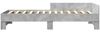 vidaXL Bettgestell Betongrau 90x190 cm Holzwerkstoff 849589 Bild 4