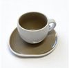 Mulex Tasse AURA Mokkatassenset beige, 12-tlg, Porzellan, spülmaschinengeeignet Bild 1