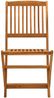 vidaXL 5-tlg. Garten-Essgruppe Massivholz Akazie 3203353 Bild 5
