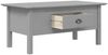 vidaXL Couchtisch BODO Grau 100x55x46 cm Massivholz Kiefer 355070 Bild 4