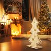 LED Weihnachtsbaum, Holz Kiefer, IP44, H 47,5 cm Bild 3