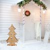 LED Weihnachtsbaum, Holz Kiefer, IP44, H 47,5 cm Bild 5