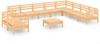 vidaXL 11-tlg. Garten-Lounge-Set Massivholz Kiefer 3083199 Bild 2