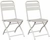 vidaXL Gartenklappstuhl 2 pcs Beige 42 x 52 x 82 cm 42002941 Bild 2