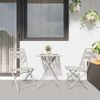 vidaXL Gartenklappstuhl 2 pcs Beige 42 x 52 x 82 cm 42002941 Bild 3