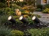 3-er SET Gartenstrahler mit Erdspieß, Anschlusskabel, Stecker & GU10 LED Bild 5