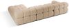 Micadoni Modulares Ecksofa Bellis 4-Sitzer Rechts Boucle Rolf Sand Bild 3