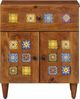 vidaXL Nachttisch Braun 50 x 33 x 60 cm Massivholz Mango 4018235 Bild 4