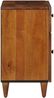 vidaXL Nachttisch Braun 50 x 33 x 60 cm Massivholz Mango 4018235 Bild 5