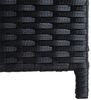 Auflagenbox Poly Rattan Kissenbox Gartenbox Aufbewahrungsbox Schwarz Bild 4