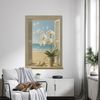 Tulup Wandtattoo Dekorativer 3D-Wandaufkleber Fenster, Blau 3D-Wandsticker, Fenster zum Meer, Landschaften Bild 2