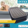 Intex Luftbett mit integrierter Luftpumpe Gästebett, Vinyl grau, 191 x 99 x 42 cm Bild 2