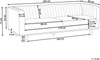 3-Sitzer Sofa beige SKAULE Bild 2