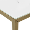 Konsolentisch weiß / gold Marmor Optik DELANO Bild 5