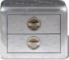 vidaXL Aviator Beistelltisch Aluminium Vintage Flugzeug Stil 242116 Bild 3