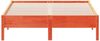 vidaXL Massivholzbett ohne Matratze Wachsbraun 140x190 cm Kiefernholz 842717 Bild 4