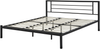 Metallbett schwarz Lattenrost 180x200 cm CUSSET Bild 5