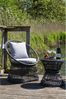 House Nordic Lounge Set, Rattan, grau, inkl. Kissen Bild 4