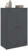 Sideboard, Kommode Anthrazit 67x39x107 cm Stahl j927p Bild 5