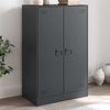 Sideboard, Kommode Anthrazit 67x39x107 cm Stahl j927p Bild 2