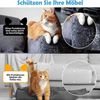 Ledander Kratzmatte Kratzschutz für Möbel, Kratzschutz Sofa Katze Pad, Hunde Kratzschutz für Türen Anti Kratz Folie für Katzenfür Möbel Couch Bild 2