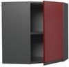Eckhängeschrank R-Line Rot 57 cm J-Shape Vicco Bild 4