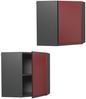 Eckhängeschrank R-Line Rot 57 cm J-Shape Vicco Bild 5