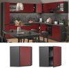 Eckhängeschrank R-Line Rot 57 cm J-Shape Vicco Bild 2