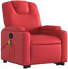 vidaXL Massagesessel mit Aufstehhilfe Rot Kunstleder 3204442 Bild 4