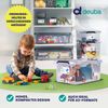 DEUBA® 6x Aufbewahrungsbox mit Deckel 40L Bild 2