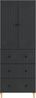 vidaXL Schrankset 2 pcs 66 x 34,5 x 90 cm Holzwerkstoff 3416458 Bild 4