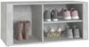 vidaXL Schuhregal Betongrau 100x35x45 cm Holzwerkstoff 816924 Bild 4