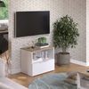 Kommode Wido Weiß/Sonoma 60 x 50 cm mit klappe Vicco Bild 3
