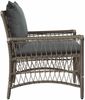 vidaXL Gartenstuhl mit Kissen Grau 73 x 61 x 77 cm Poly-Rattan 42006219 Bild 3