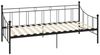 Tagesbett-Rahmen Schwarz Metall 90×200 cm [284669] Bild 3