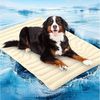 Ledander Hundematte Sommer Kühlkissen Kühlmatte für Hunde Selbst Kühlende Hundematte, für Kiste, Boden, Autositz, Außen- und Innenbereich Bild 2