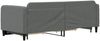 vidaXL Tagesbett Ausziehbar mit Schubladen Dunkelgrau 80x200 cm Stoff 3196848 Bild 5