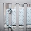 roba Nestchen 'Lil Planet' - Babynest für Babybetten 60 x 120 - 70 x 140 cm - Hellblau Bild 2