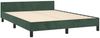 vidaXL Bettgestell ohne Matratze Dunkelgrün 140x200 cm Samt 347576 Bild 4