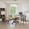 vidaXL Esstischbein in Spinnenform Anthrazit 120x68x(72-73) cm Stahl 4013114 Bild 2
