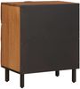 vidaXL Nachttisch Braun 50 x 33 x 60 cm Massivholz Mango 4017911 Bild 5