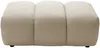 Vente-unique - FRIDORA Pouf Stoff Beige - B 70 cm x H 43 cm x L 105 cm Bild 1