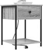 vidaXL Nachttisch 2 pcs Graues Sonoma 42 x 41 x 56 cm Holzwerkstoff 859427 Bild 3