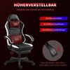 Gamingstuhl B 64 x T 65 x H 118-128 cm, höhenverstellbar mit Fußstütze, 1 Stück Bild 3