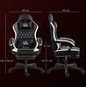 Gamingstuhl B 64 x T 65 x H 118-128 cm, höhenverstellbar mit Fußstütze, 1 Stück Bild 2